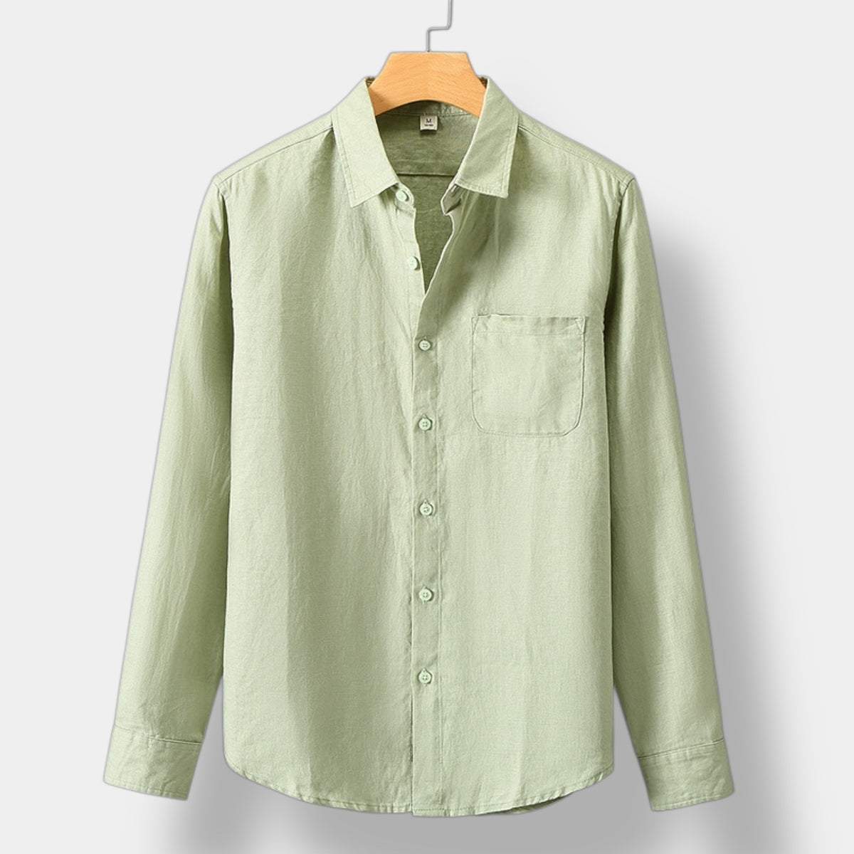 OLD MONEY LINEN LONG SLEEVE SHIRT