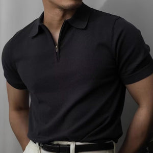 OLD MONEY Quarter Zip Polo - WEAR OLD MONEY