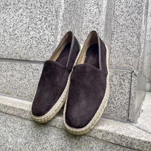 OLD MONEY Tressed Suede Loaffers - WEAR OLD MONEY