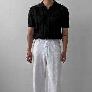 OLD MONEY Knitted Polo