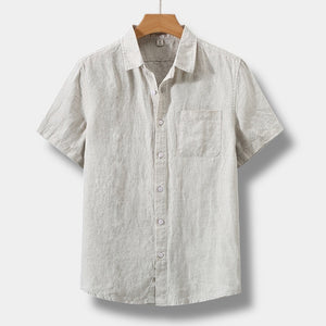 OLD MONEY LINEN SHORT SLEEVE SHIRT