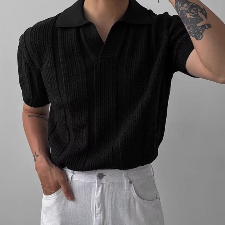OLD MONEY Knitted Polo