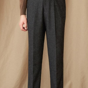 Pantaloni di lana plissettati OLD MONEY